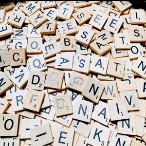Scrabble Letter Tiles Galore